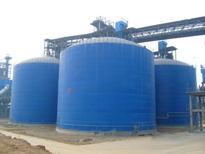 蓬江水泥钢板库改造