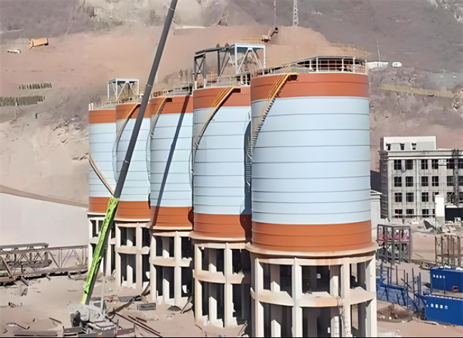 蓬江高架钢板仓